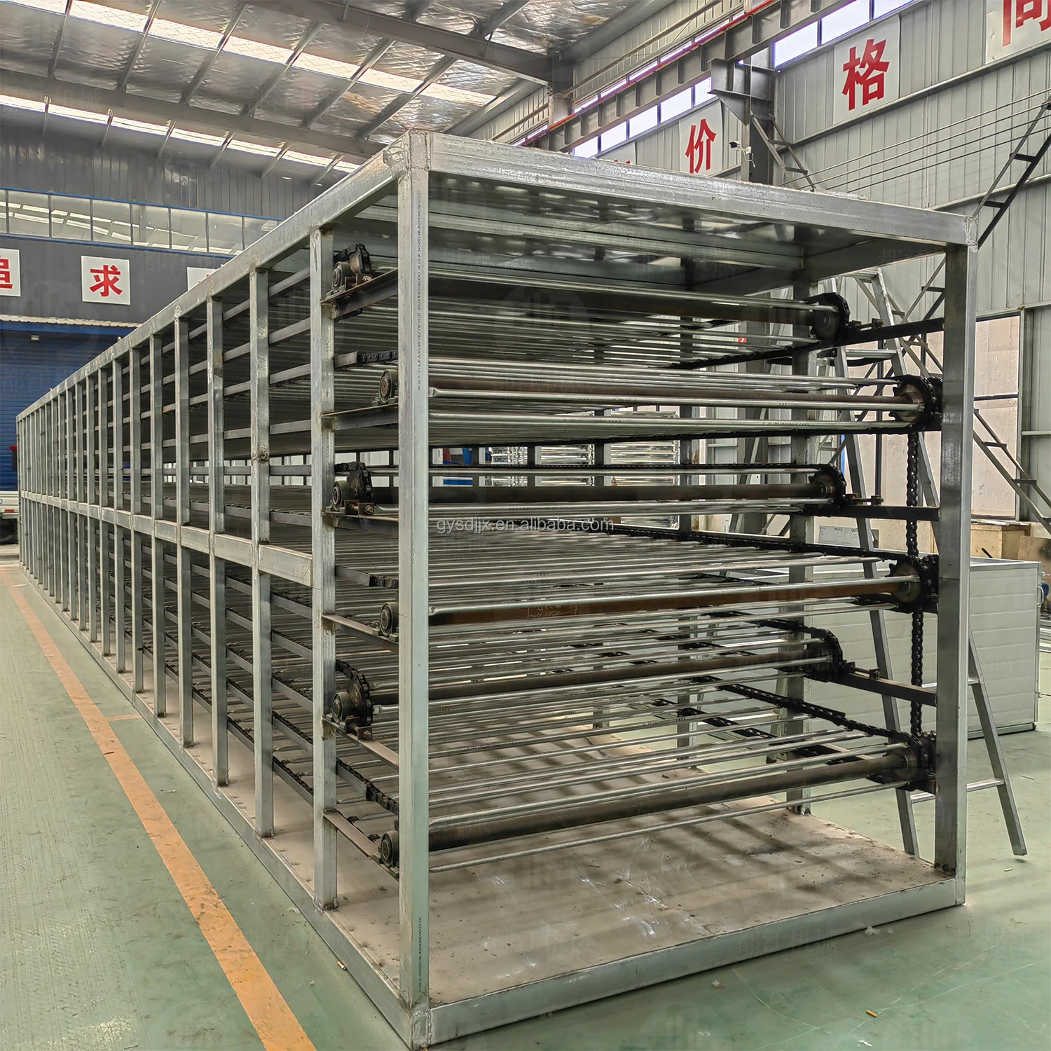 Factory direct chain plate dryer stainless steel particle dryer belt dryer
