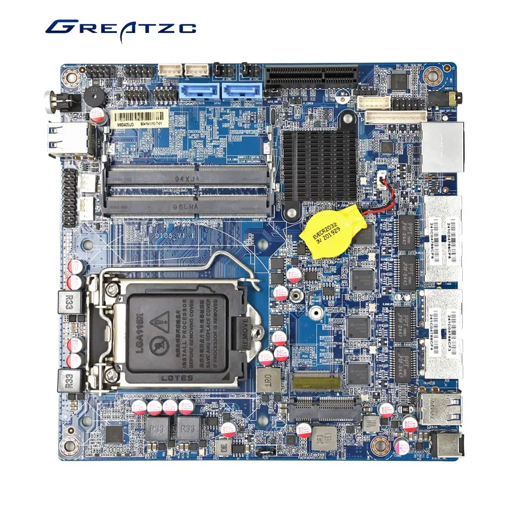 ZC-DN-H310QH-U25 geatzc 1U pfsense стойки брандмауэр прибор LGA1151-2 гнездо 8th 9th поколения