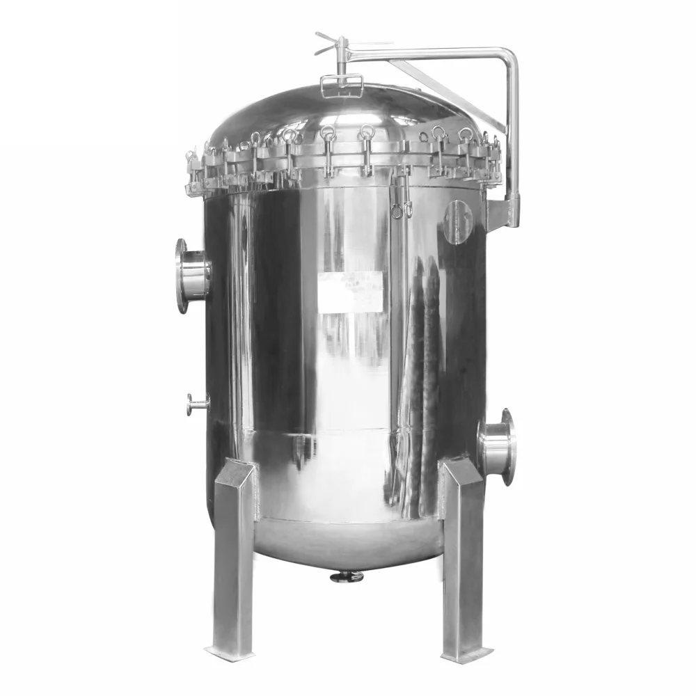 Stainless Steel Sanitary Micro Cartridge Filter Housing Chemical Pharmaceautic Production Water Filter