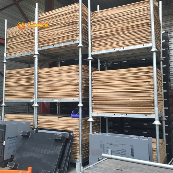 High Quality Industrial Q235 Steel Pipe Stacking Storage Pallet Converter