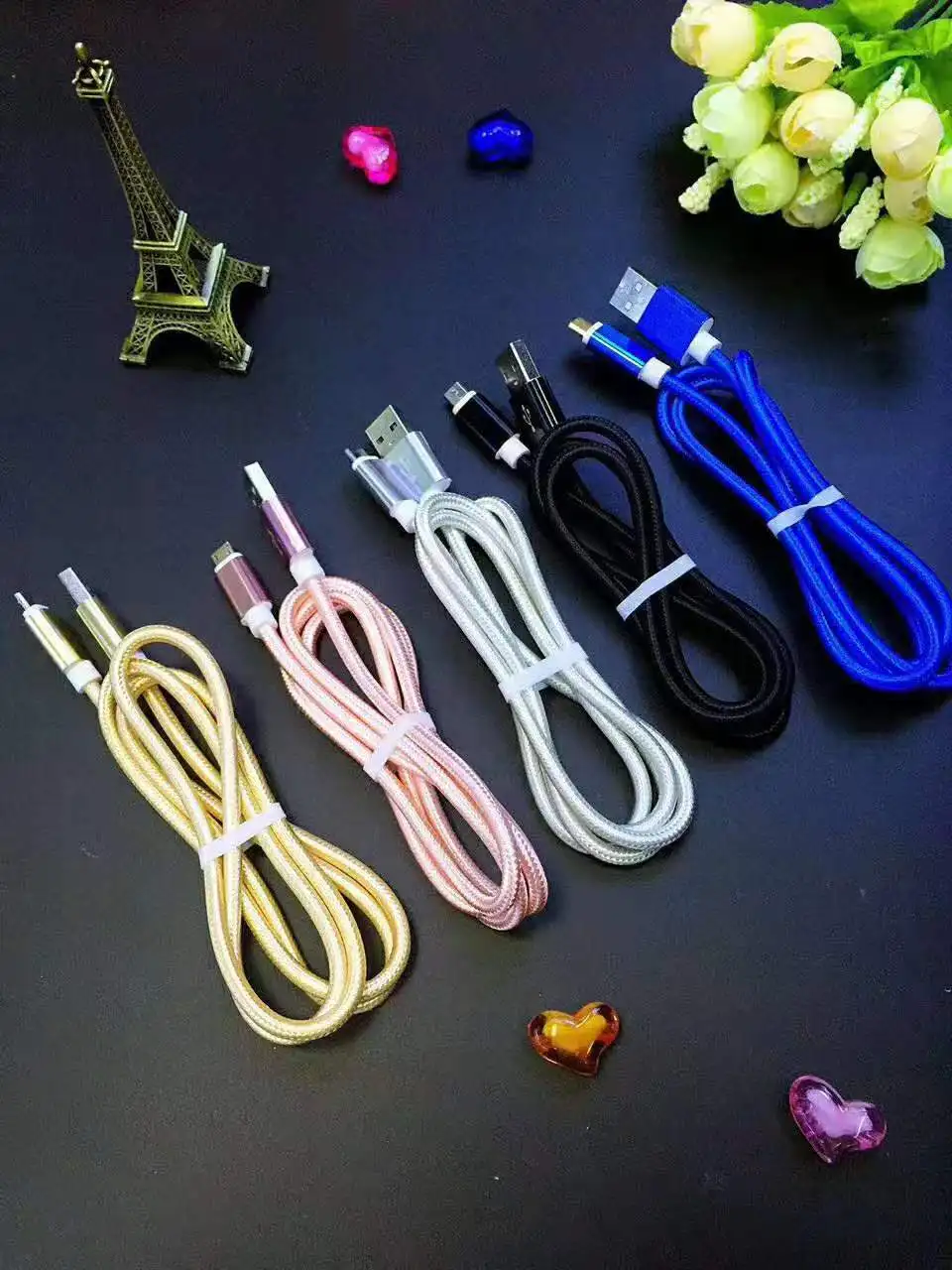  1 м/2 м нейлоновый Плетеный Usb-кабель типа C для быстрой зарядки оптовая продажа кабель Micro Usb V8 и передачи данных мобильного телефона Iphone 12 Pro