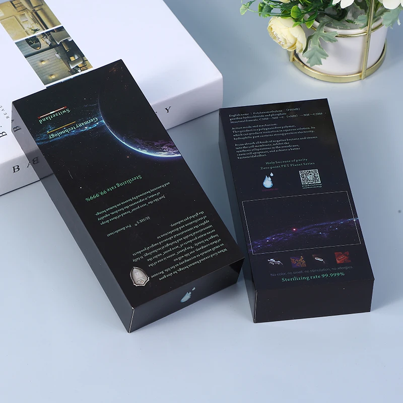 2024 Popular Luxury Rigid Cardboard Packaging Star trek Cartoon character Black Box Removable Lid Gift Boxes