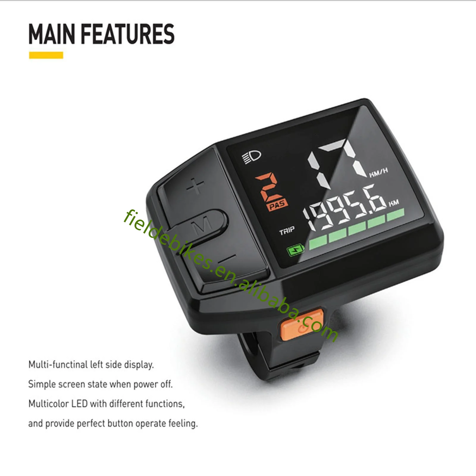 -Bike MID Motor Display LCD DZ41 Mini Color Screen Instrument For BAFANG BBS02B BBS01B BBSHD M620 M500 M510 M600 Mid Motor
