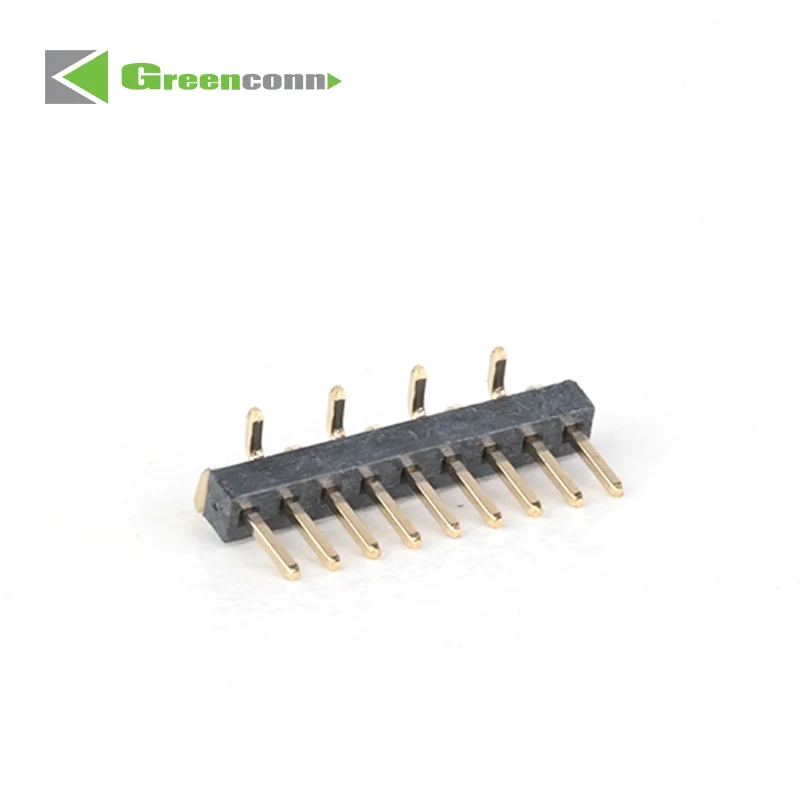 Customized Connectors 1.00mm Pin Header Single Row SMT Type Base 1.00H 2pin 6PIN 10PIN 15PIN 20PIN  PCB Board    pin header