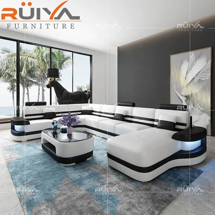 New arrival high luxury modern corner sofa,sofa sets for living room modern