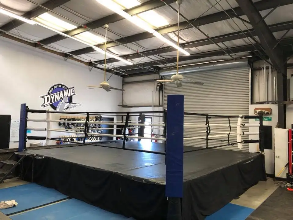 2022 International Floor Training Competition Including Corner Pad Rope Canvas boxing ring