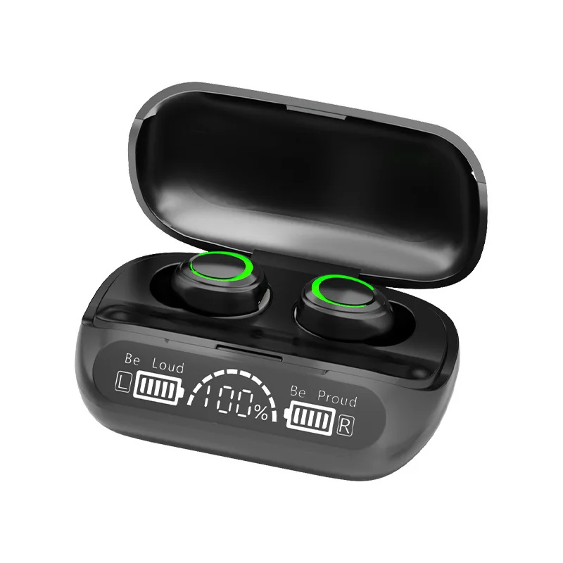 XG02 TWS Wireless BT Headphones Men Women Stereo Sports Waterproof Earhook Earphones With Microphone Charging Box Headset