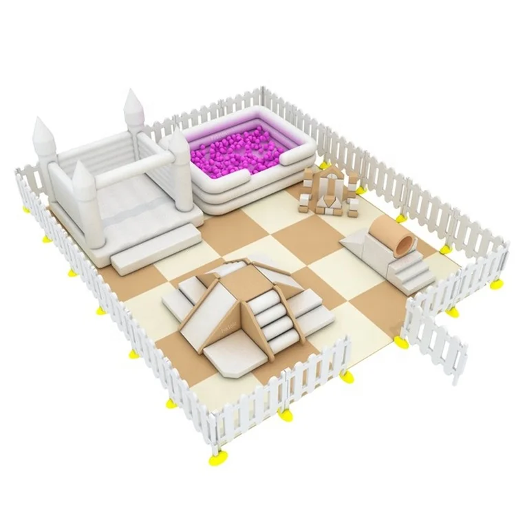 Candy Princess Dream Theme kids indoor playground tadder soft play set soft play equipment indoor soft play