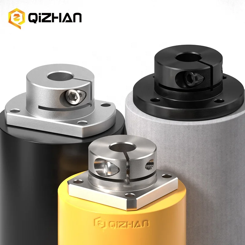 Oem Design Cnc Machining Din703 Double Split Face-Mount Shaft Bush Collars Axle Flange Mounting Shaft Collar