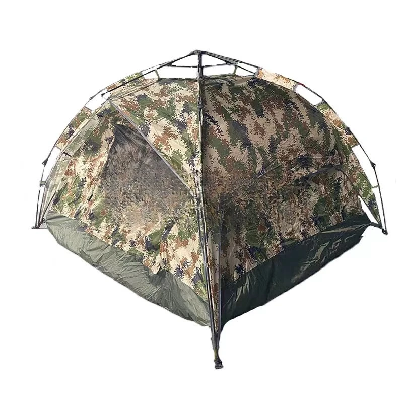 MG+  Large space  tent camping outdoor 2-4 people camping tent camo waterproof camping equipment