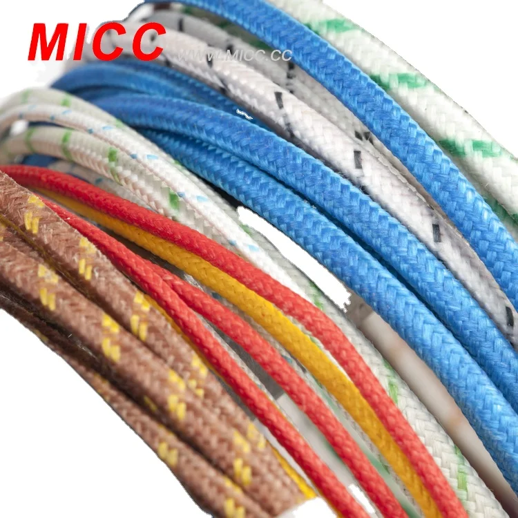 4/0.3x2 Ceramics Fiber Thermocouple Extension/Compensation Wire Cable Manufacturer Supply