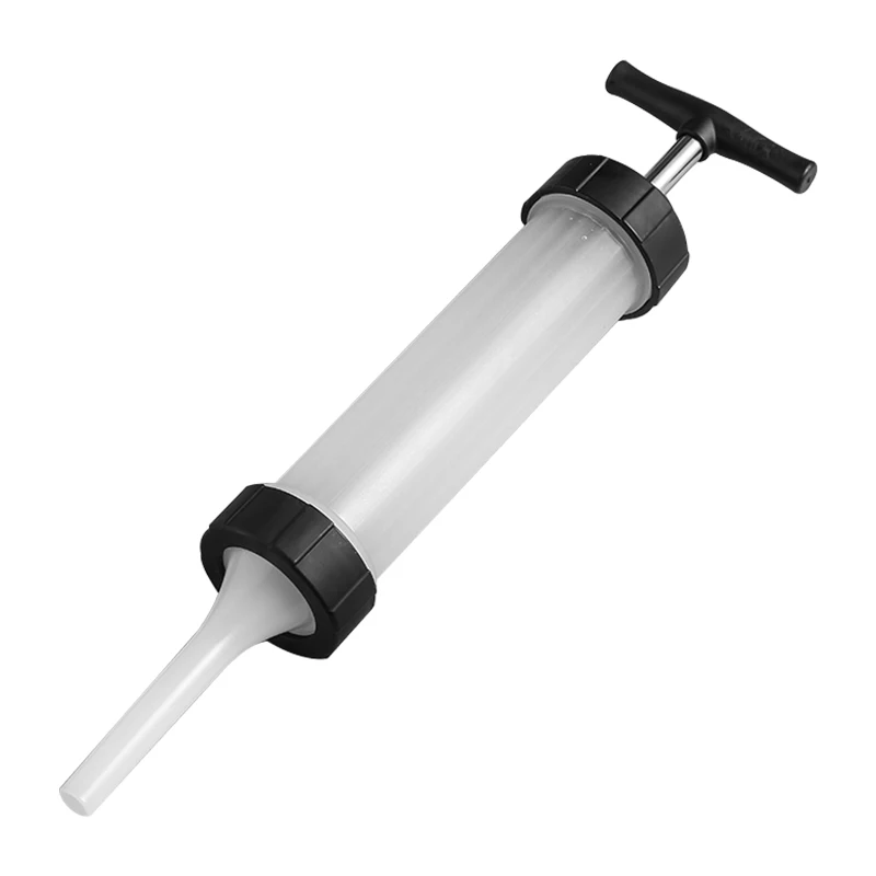 Plastics Household Hand push sausage syringe filling machine stuffer manual making machine extruder