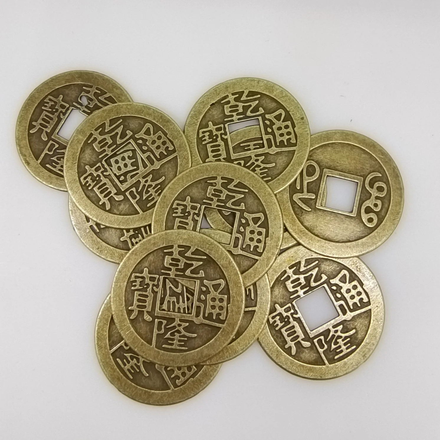 Wudi Qian alloy antique coins copper coins metal crafts alloy accessories wholesale 2.3 cm factory wholesale