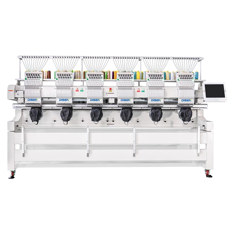 Professional 6 head digital industrial computer embroidery machine price in bangladesh