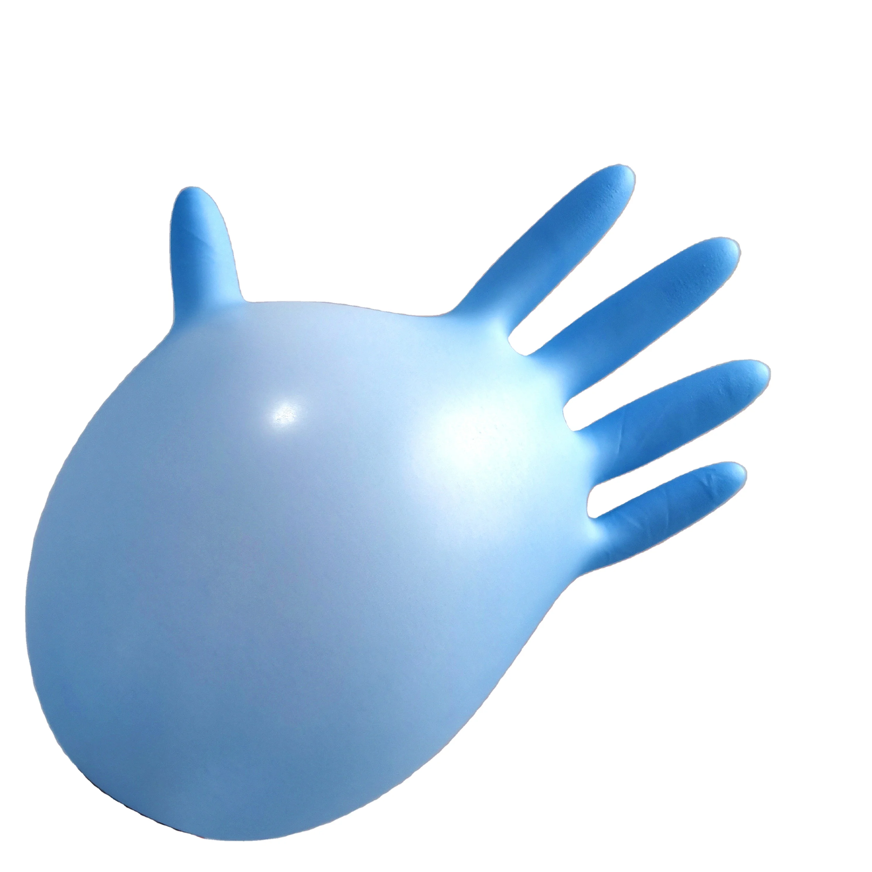 China Cheap Great  Instock Clear Transparent protective safety gloves soft Power Free Nitrile/Vinyl latex gloves