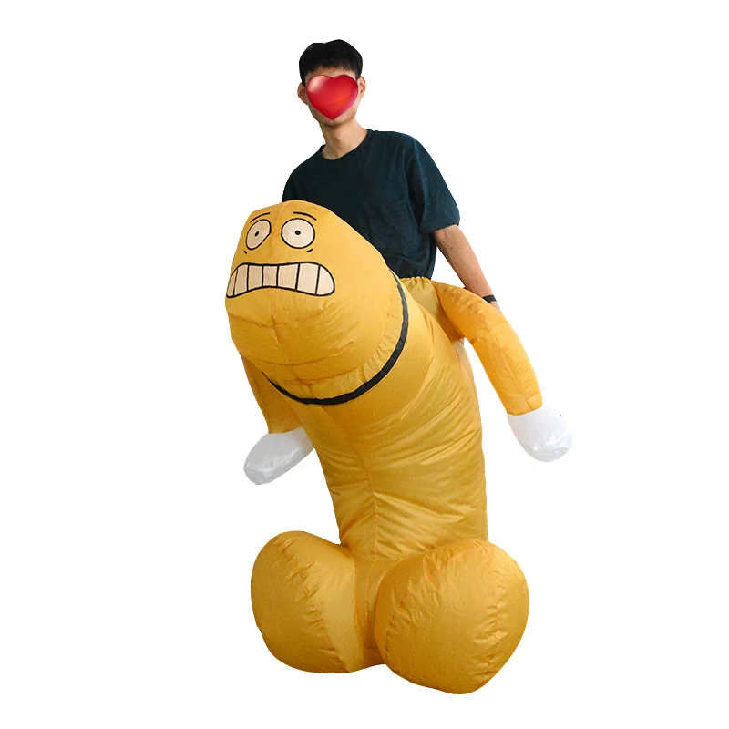 HUAYU 2020 новый индивидуальный дизайн приветствуется надувной костюм для косплея мальчишник надувной маскарадный костюм для мужчин свободный размер