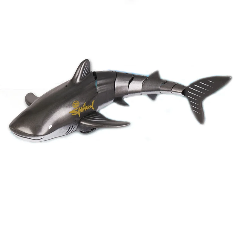 Popular rc toys multifunction smart 2.4G remote control water flying shark toy swimming radio control fish boat model for kids