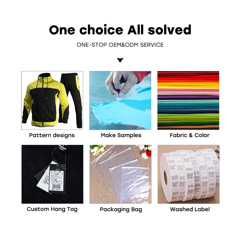 Wholesale Sport Track Suits Custom Tech Fleece Zipper Hoodie Sweatsuit Men Jogging Design Your Own Tracksuit