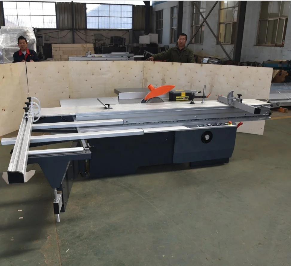  wood cutting machine sliding table panel saw