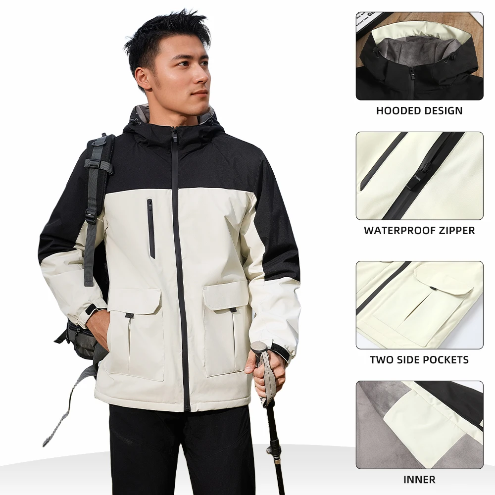 Unisex Micro Polyester Fleece Jacket Customizable Lightweight Soft Shell Outdoor Running Gym Training Jogging-Waterproof