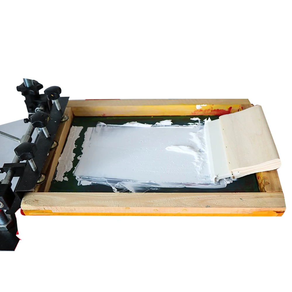 Pu Squeegee Oil Based Aluminium Squeegee Holder For Screen Printing Squeegee With Wooden Handle For Window Squeegee