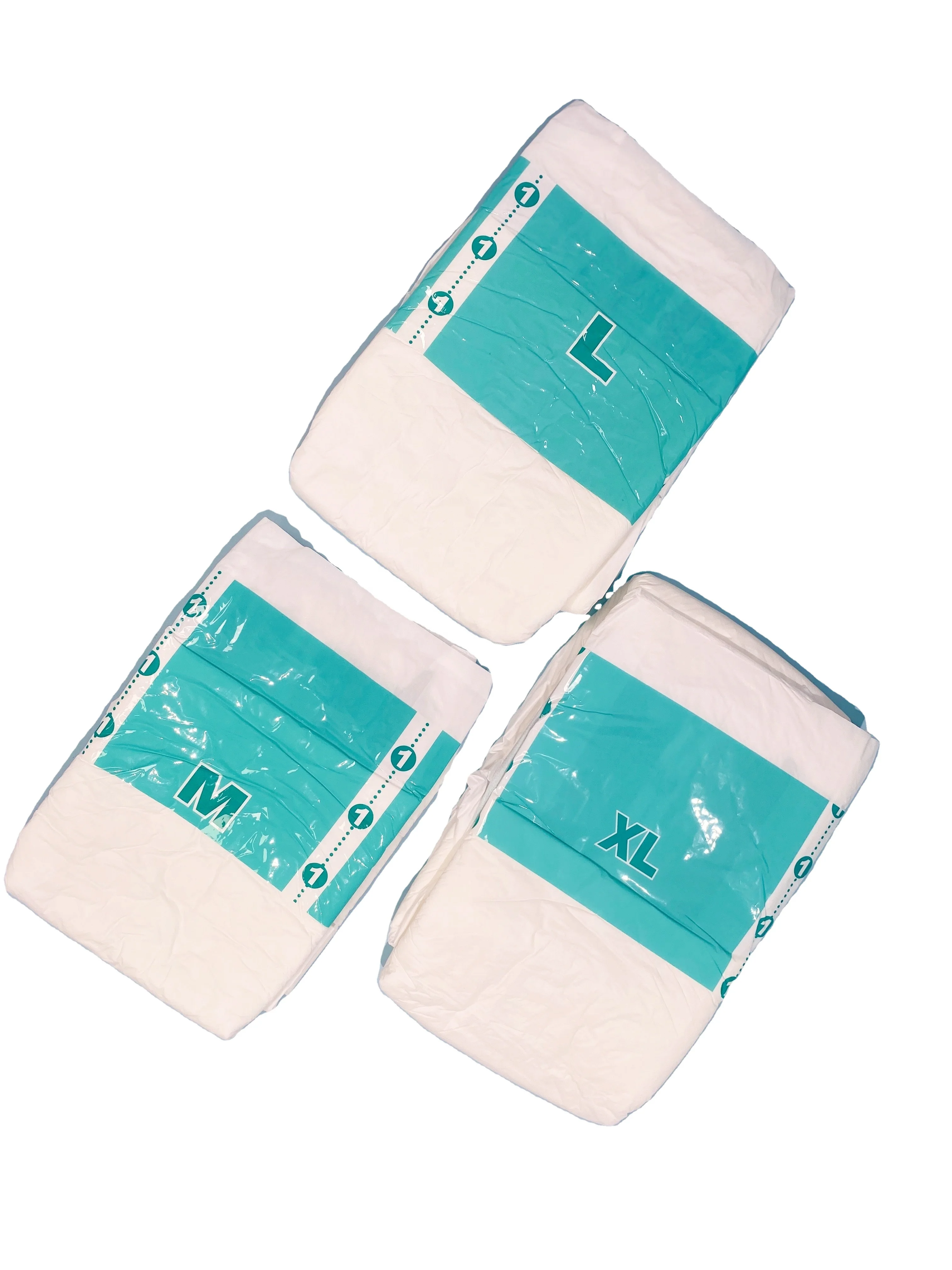 Оптовая продажа бесплатный образец Oem Abdl больничные одноразовые подгузники для взрослых