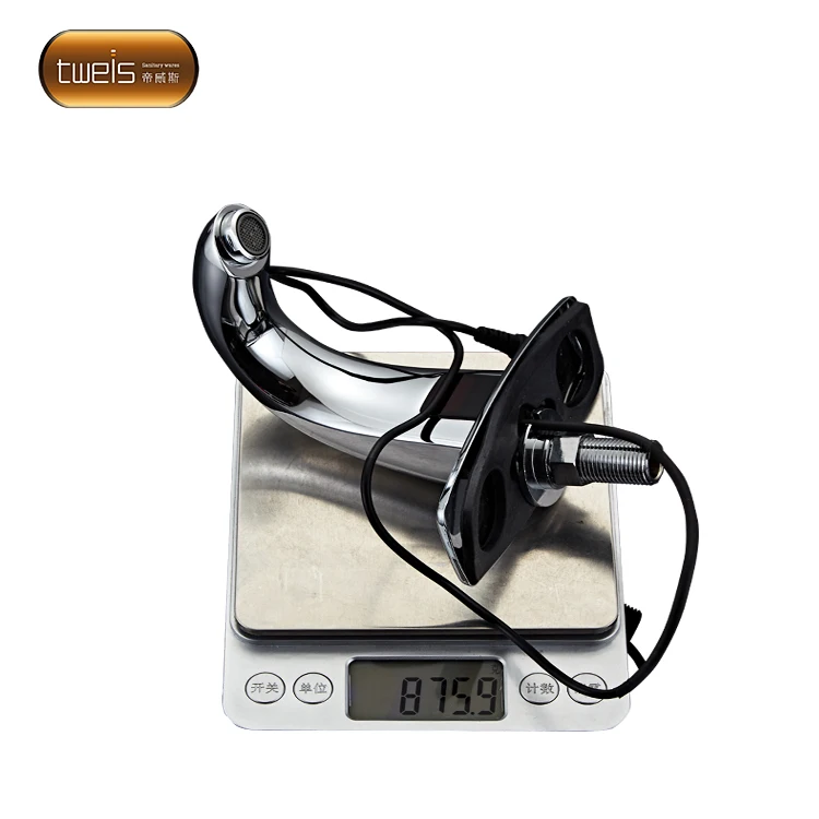 High quality brass luxury kitchen tap valve single cold filter chrome kitchen water touchless faucet accessories with sensor