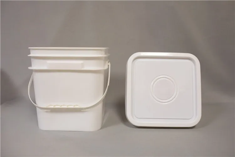 2021 New Fashion Folding Bucket with Collapsible Plastic Foldable Square Tub Portable Fishing Water Pail Outdoor