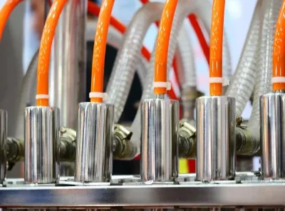 Automatic 4 nozzles filling machine for liquid and oil and daily use products