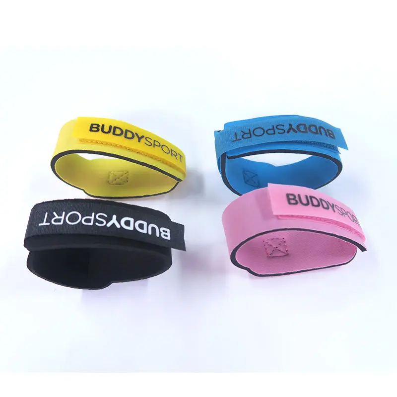 Custom Neoprene Triathlon RFID Timing Chip Ankle Strap With Logo in Different  Design