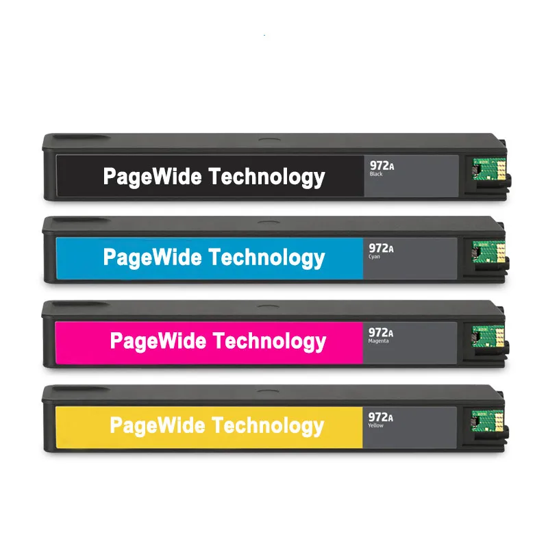 D&H 972 972A Premium Color Compatible InkJet Ink Cartridge for HP972A For HP Pagewide 477dw Printer inkjet