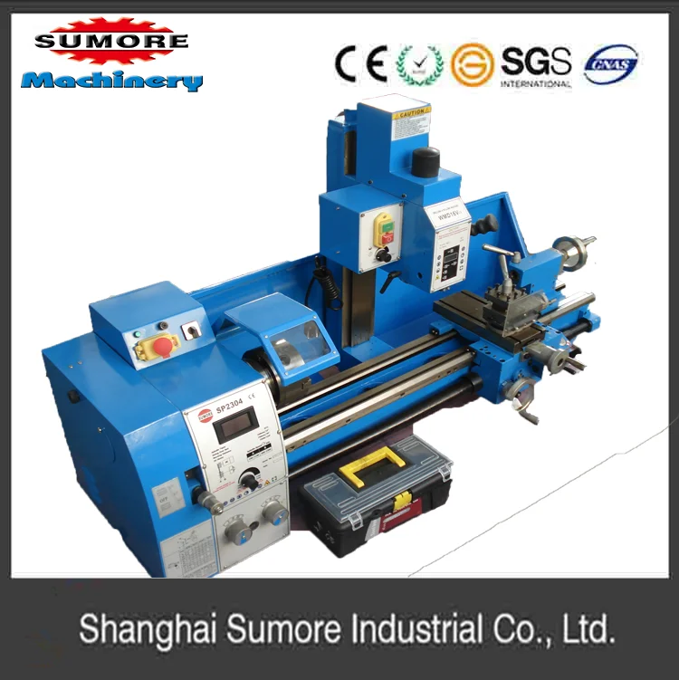 Sumore mini multi-purpose lathe machine for metal working SP2304
