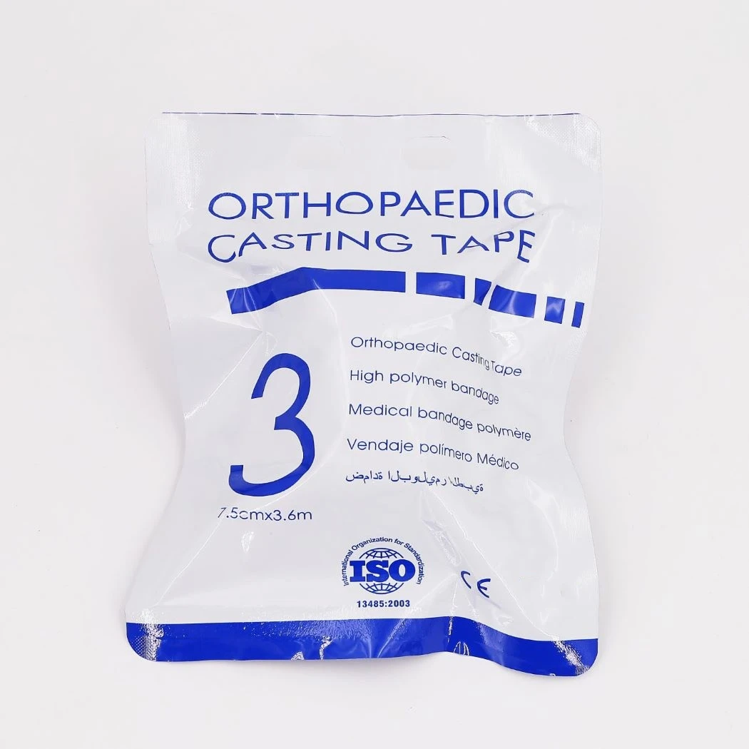 Medmount Good Breathing Self-adhesive White/Blue/Green/Yellow/Pink Polyester/Fiberglass 4yd Orthopedic Casting Tape with CE/ISO
