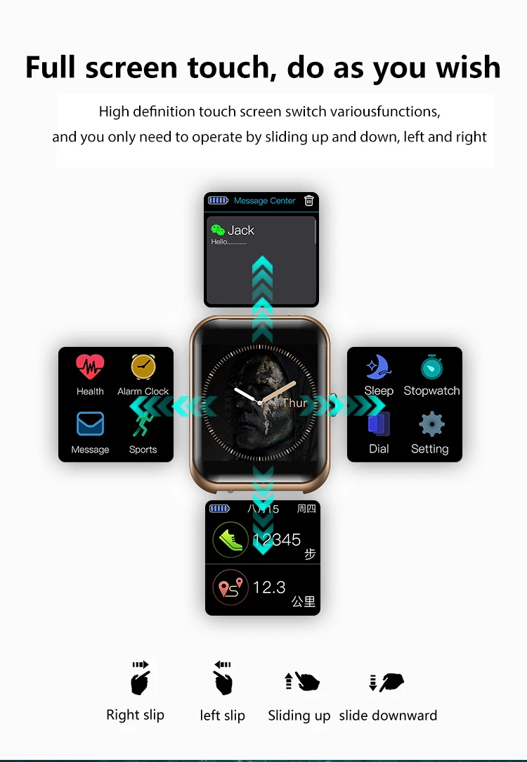  Hi5 S20 сердечного ритма приборы для измерения артериального давления IP68 фитнес трекер спортивные умные часы браслет