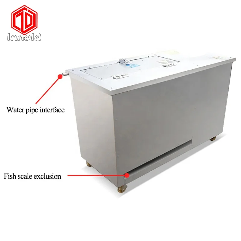 Easy Operation Commercial Remover Fish Scales Machine