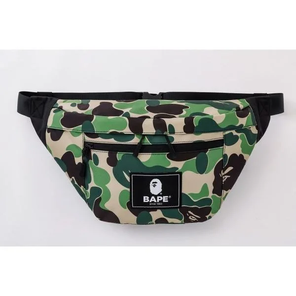 BAPE 2021 армейская зеленая камуфляжная повседневная спортивная сумка-мессенджер поясная