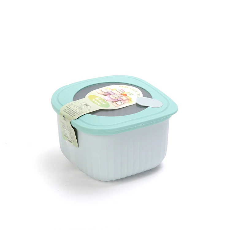 Factory Direct Sale PP High Capacity Food Keeping Fresh Box 4 PCS/Set Kitchen Airtight Food  Container