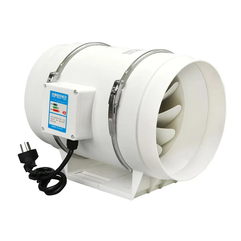 3Inch Kitchen Pipe Duct Exhaust Fan Bathroom Extractor Ventilation Wall Toilet Air Cleaning Window Industrial Fan