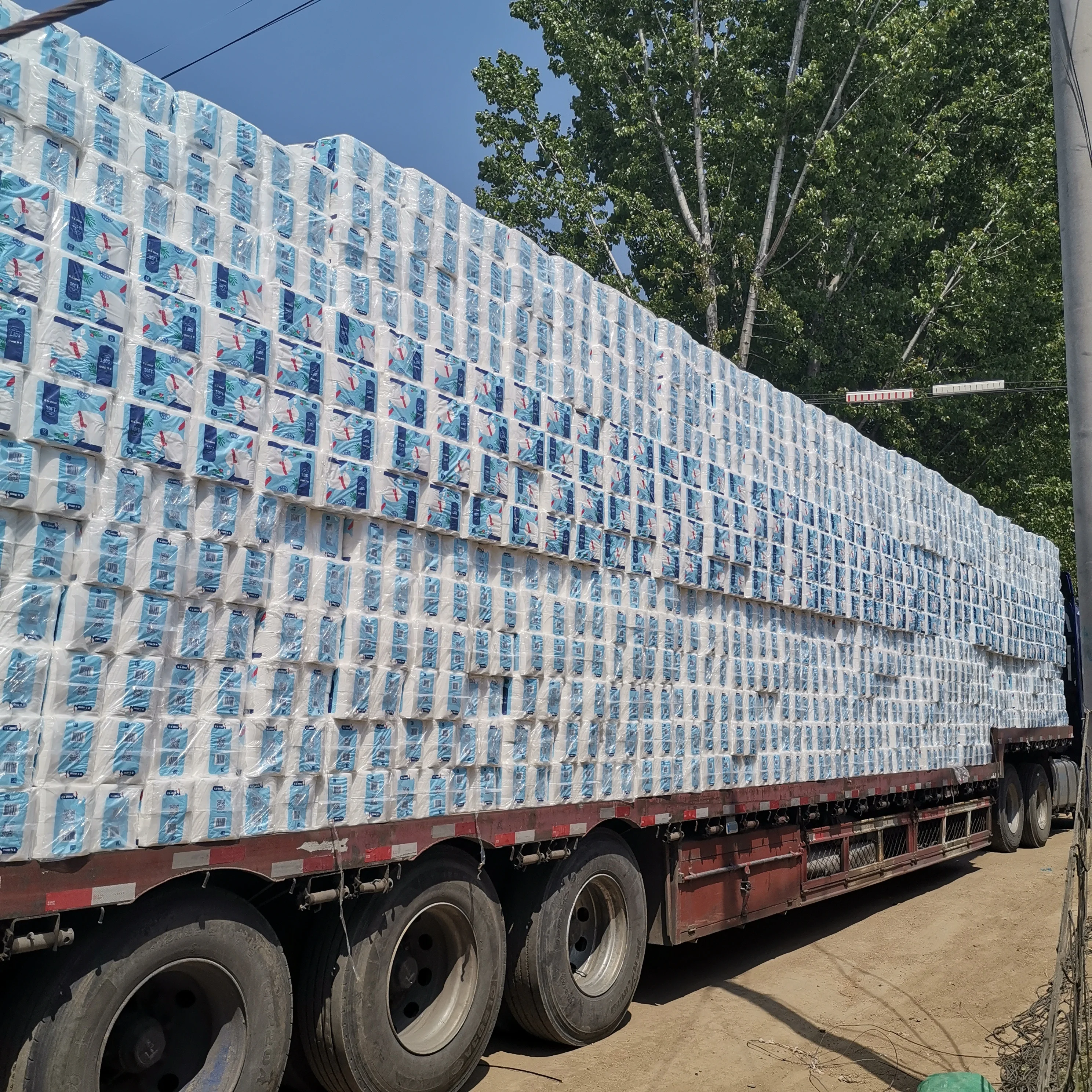 Factory Wholesale Cheap Toilet Paper Roll Papel higienico Bathroom Tissue Paper