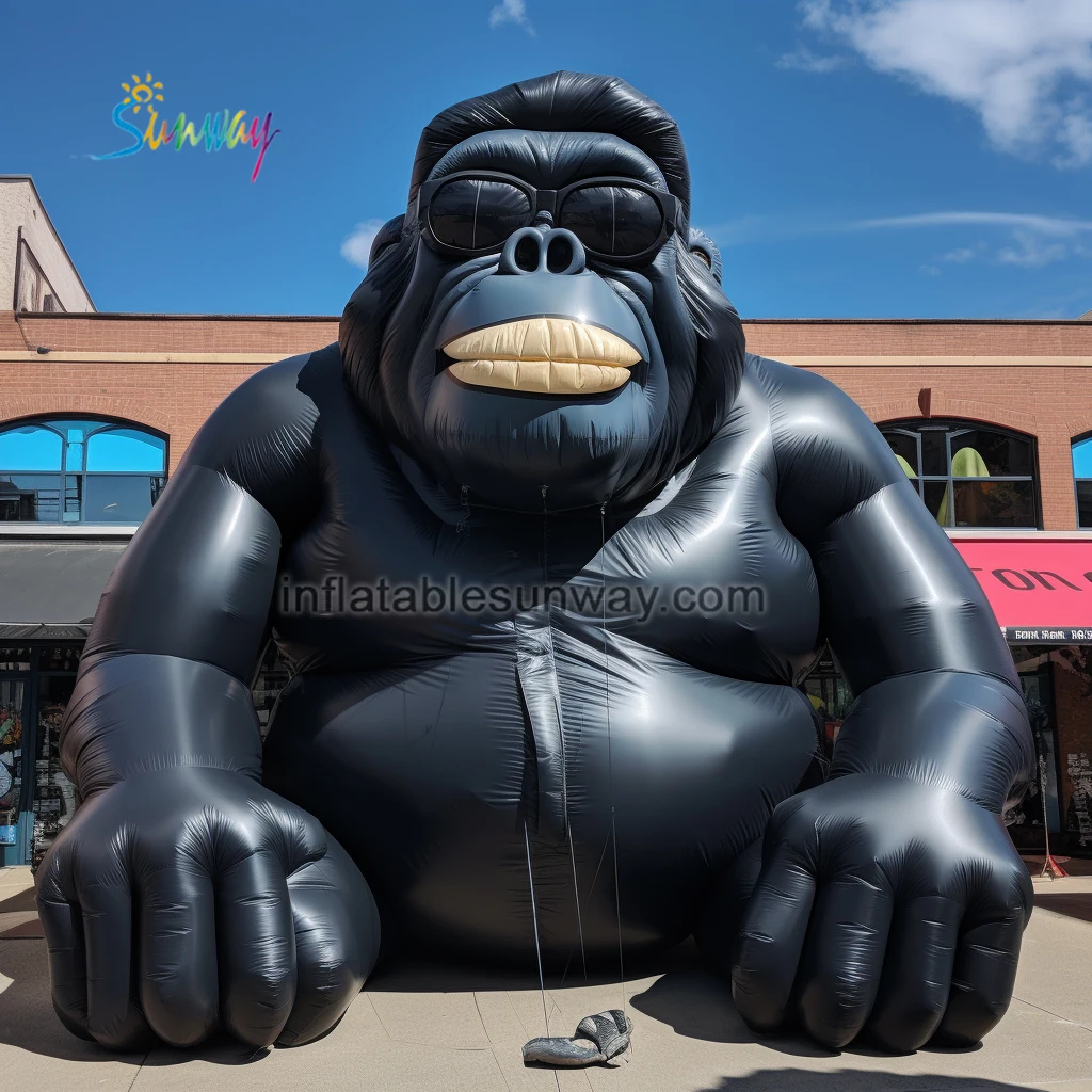 Sunway Outdoor inflatable animals inflatable Gorilla for event