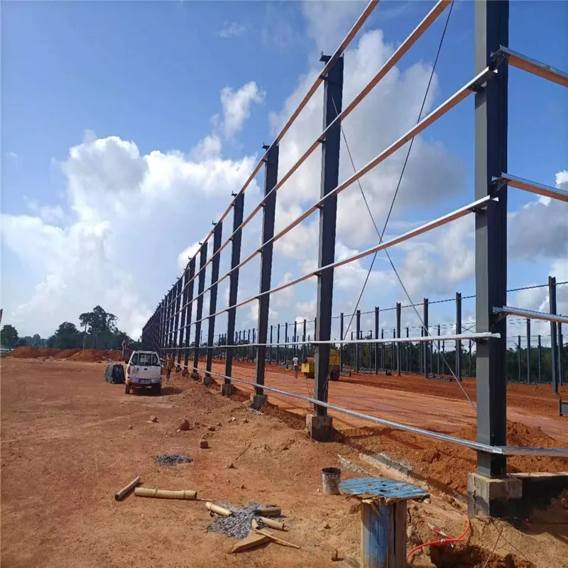 Modern and Economic Design Prefab Steel Structure Building Prefab Warehouse Workshop Aircraft Hangar Construction Material