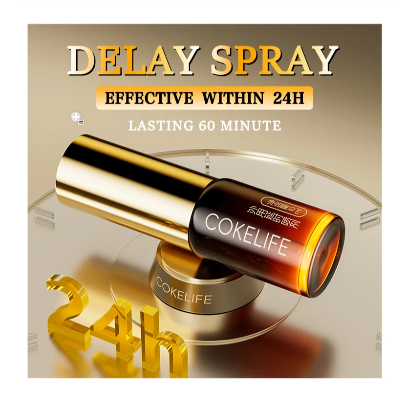 CokeLife Wholesale Hot Sale Herbal Extracts Last Longer Penile Erection Spray Long Time Sex Delay Spray For Men