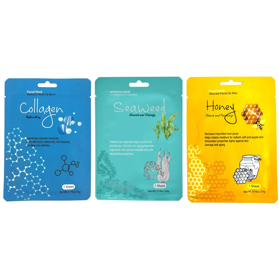 jiajie wholesale sheet moisturizing korean facial mask vitamin c facial mask