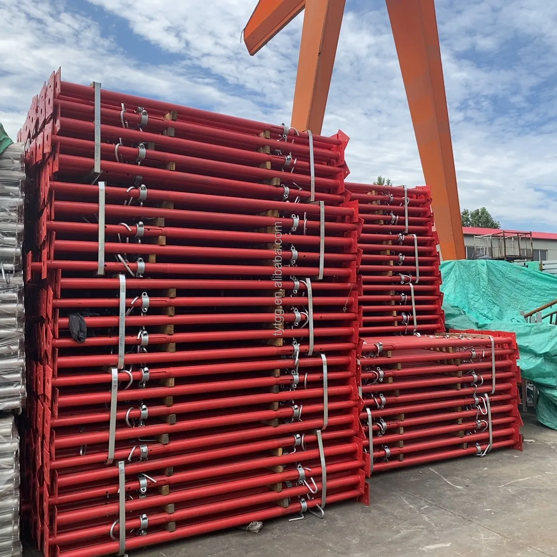 High Quality Painted Steel Props Scaffolding Props Handle Manufactured Adjustable Steel Scaffolding Tripod Suppliers