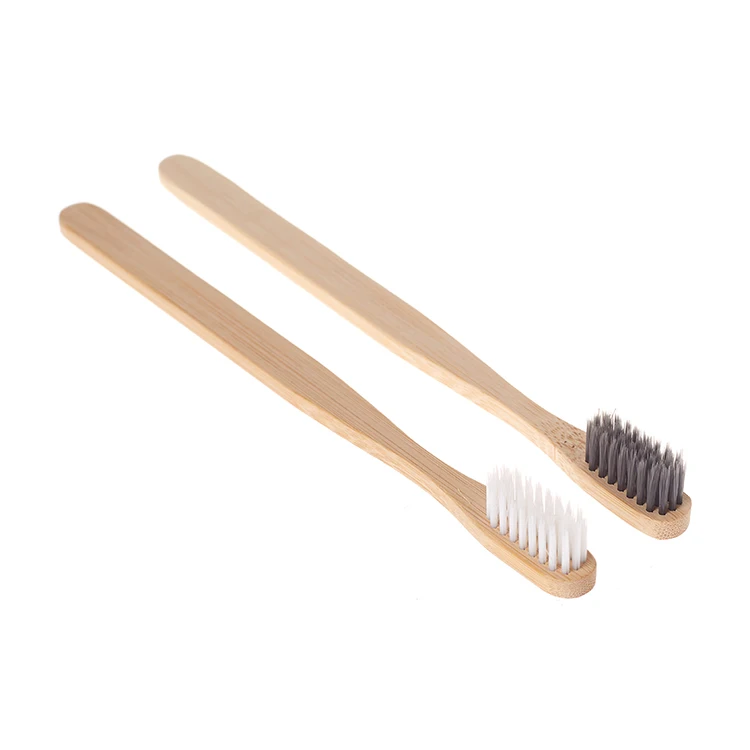 Disposable Biodegradable Organic Eco Friendly Soft Bristles Hotel Bamboo Toothbrush with Paste