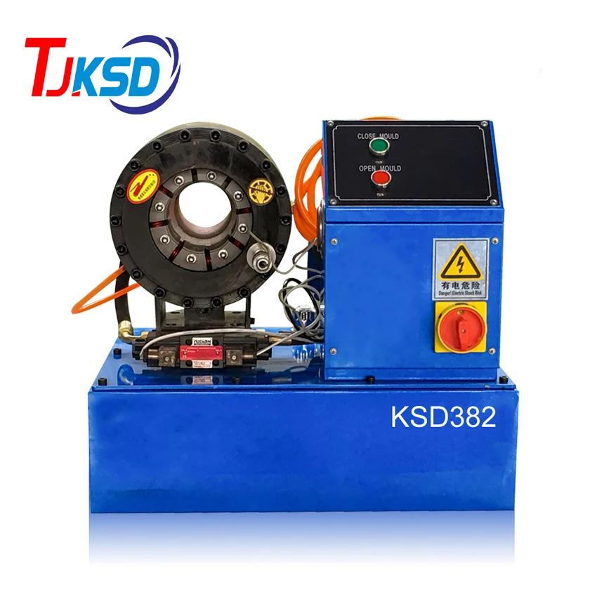 Air suspension crimper 1.5inch 2' 4sh CE 38mm quick change tool hydraulic crimping machine tube