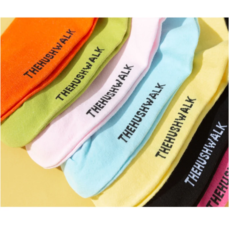 wholesale new custom women double rib medium hose cotton color sport summer breathable teenagers crew socks
