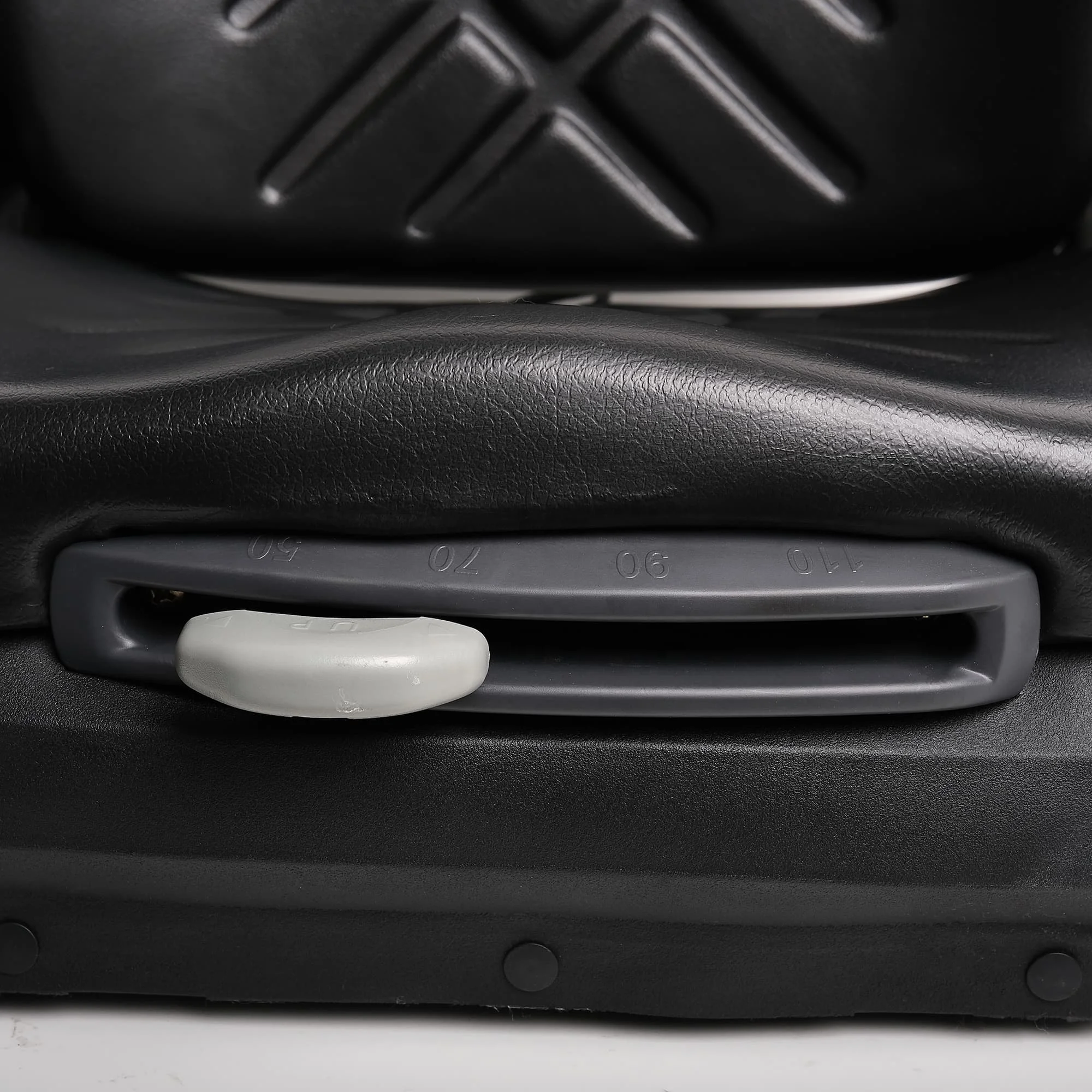 Universal Comfortable PVC Forklift Truck Seat with Integrated Bag Suspension Weight Adjustment for CLARK CAT Forklift Trucks