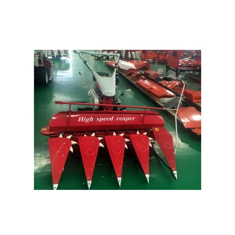 mini small tractor harvester combine  engine power tillers Multi-function Automatic Walking Tractor paddy reaper binder