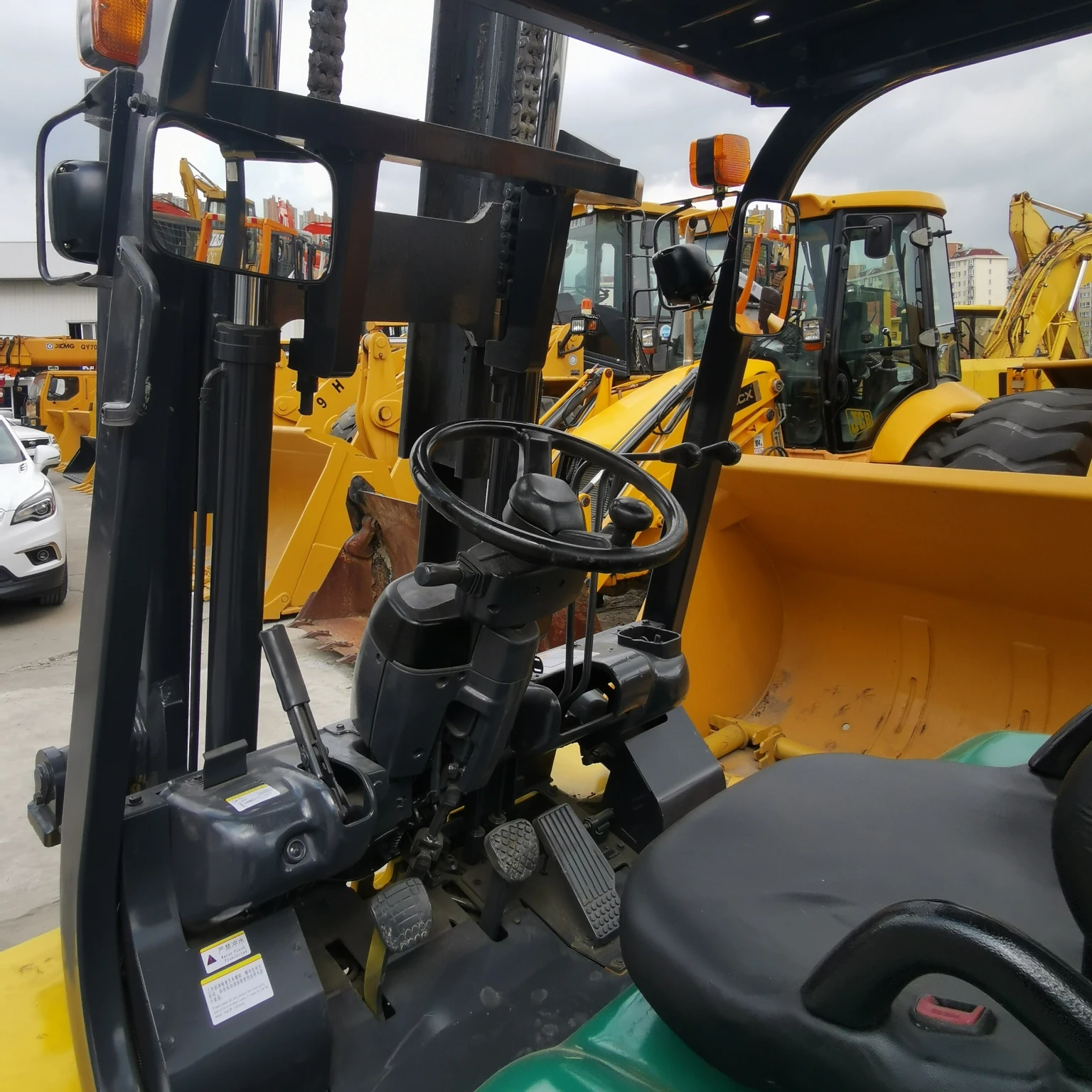 Вилочный погрузчик 5т оригинальный японский Komatsu 50 высокая мощность большая грузоподъемность производительность низкая цена